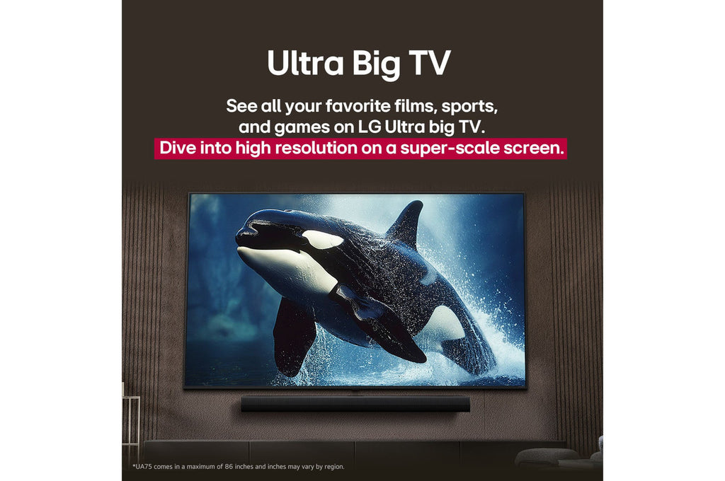 LG Smart TV | 4K UHD LED | Built-In Receiver | UA85006LA