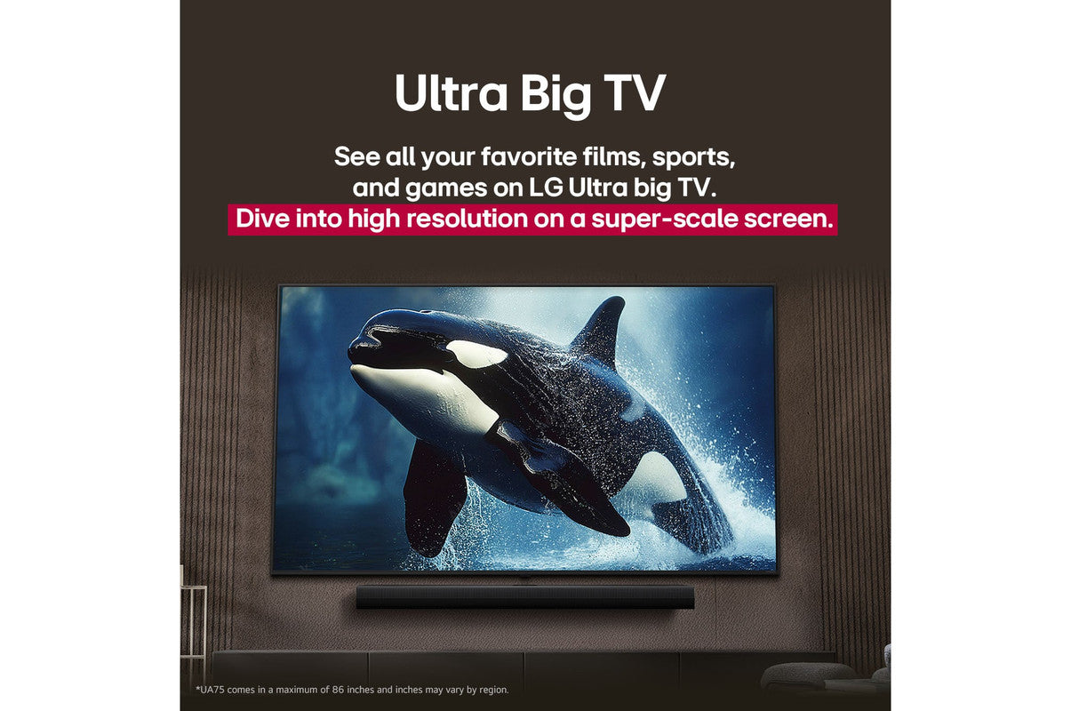 LG Smart TV | 4K UHD LED | Built-In Receiver | UA85006LA